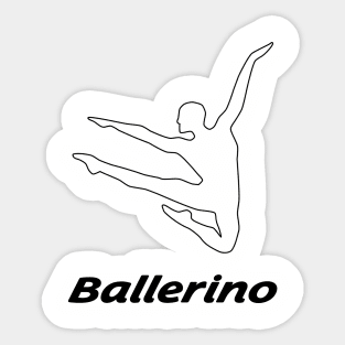 Ballerino Sticker